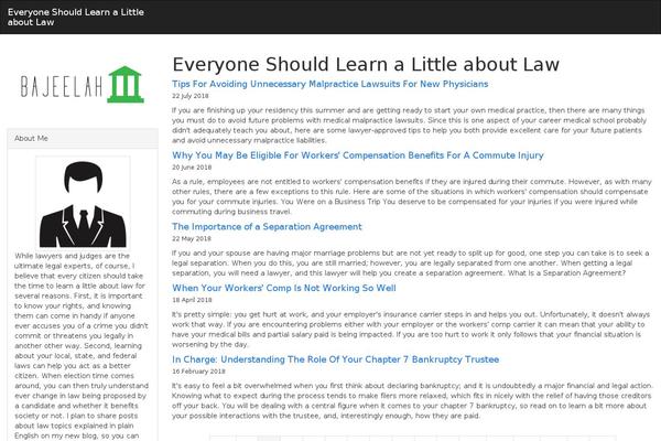 Site using About Me plugin
