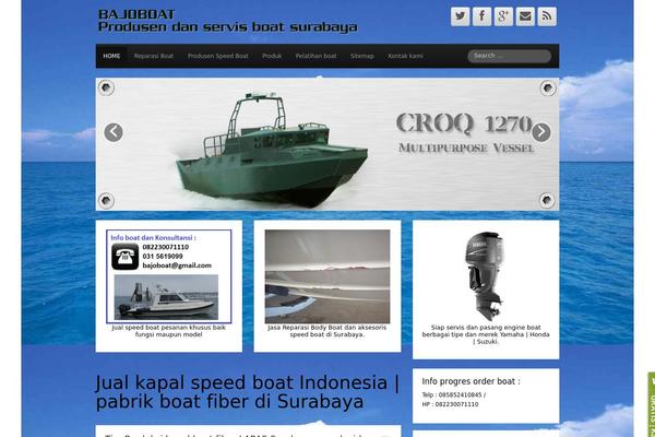 CyberChimps theme site design template sample