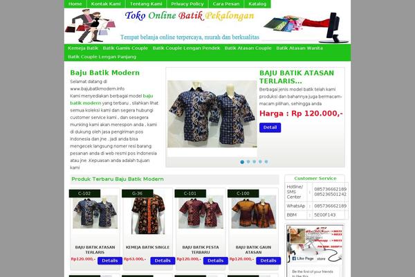 Virtamart theme site design template sample