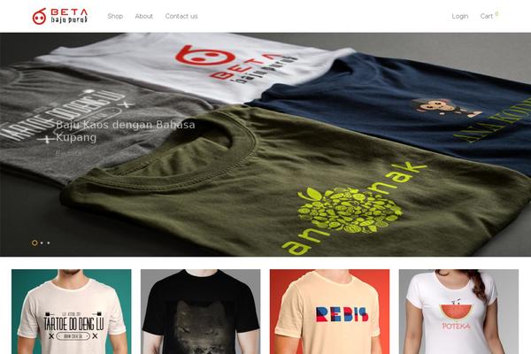 Savoy theme site design template sample