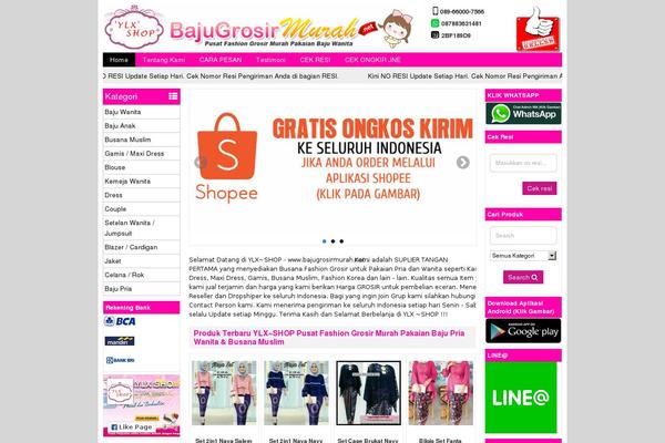 Wptoko theme site design template sample