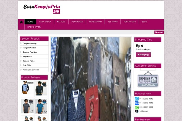 Site using Beautiful-social-widget plugin