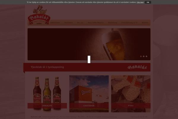 Bigbang theme site design template sample