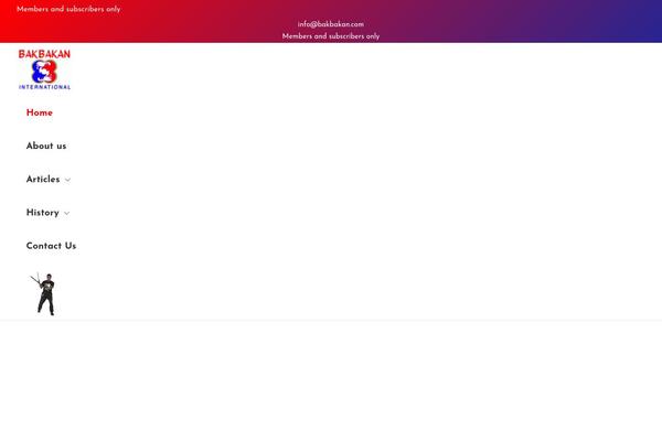 bakbakan.com site used Bakbakan