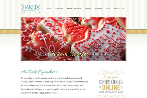 CoolBlue theme site design template sample