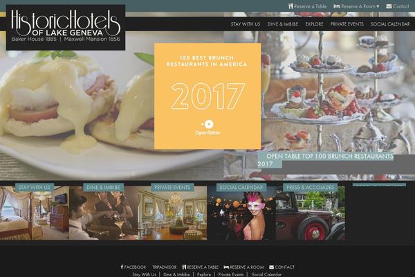Ave theme site design template sample