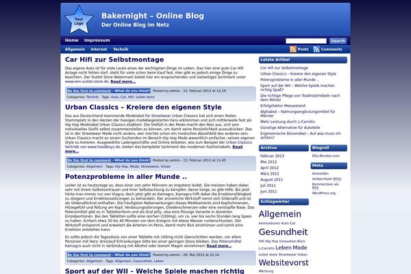 HeatMap Adsense Theme theme site design template sample