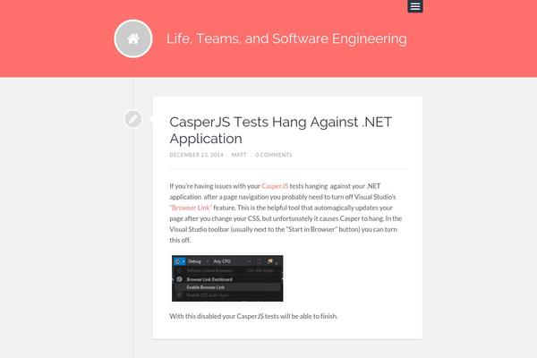 Lingonberry theme site design template sample