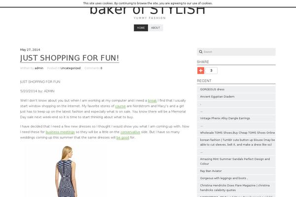 Arcadia theme site design template sample