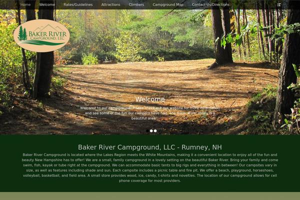 Full Frame theme site design template sample