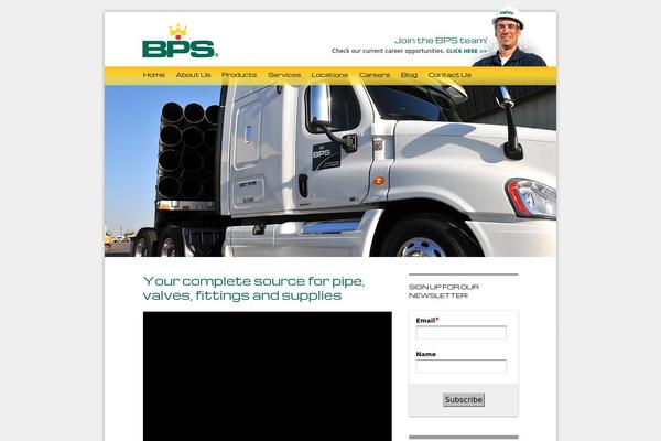 Bps theme site design template sample