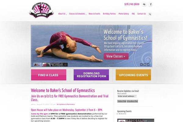 Prestige Light theme site design template sample