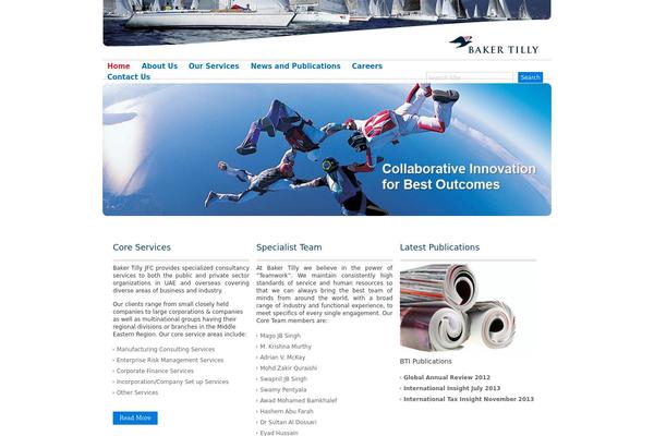 Learner theme site design template sample