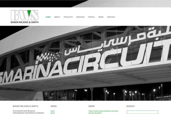 Modernist theme site design template sample