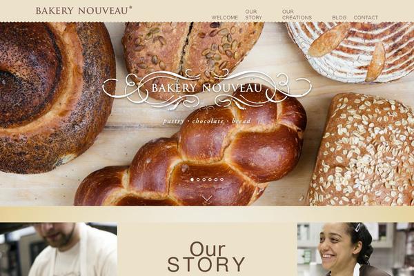 Bones theme site design template sample