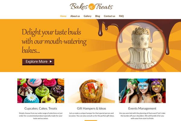Cardinal theme site design template sample