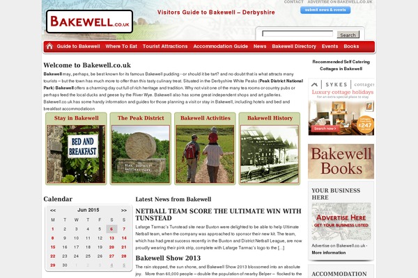 bakewell.co.uk site used Bakewell