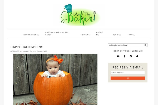 bakingperfection.com site used Foodie