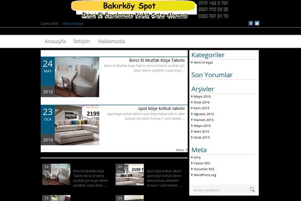 Merlin theme site design template sample