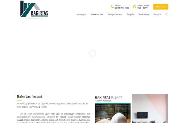 Skypress theme site design template sample