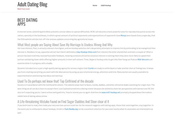 oncue theme websites examples
