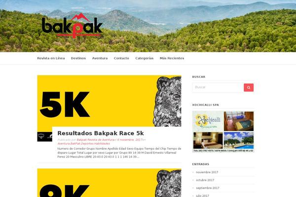 Magazinevibe theme site design template sample
