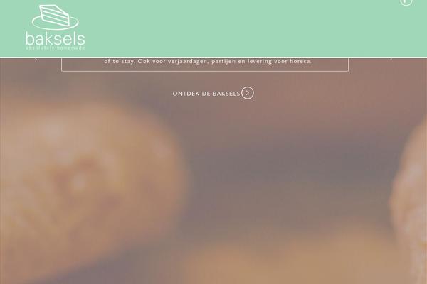 Visia theme site design template sample