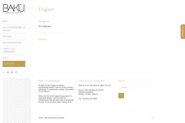 Raw theme site design template sample