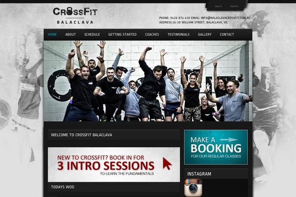 Gym_extreme theme site design template sample