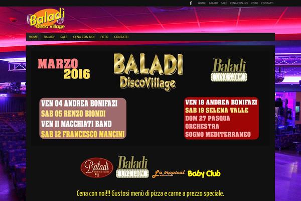 Clubber theme site design template sample