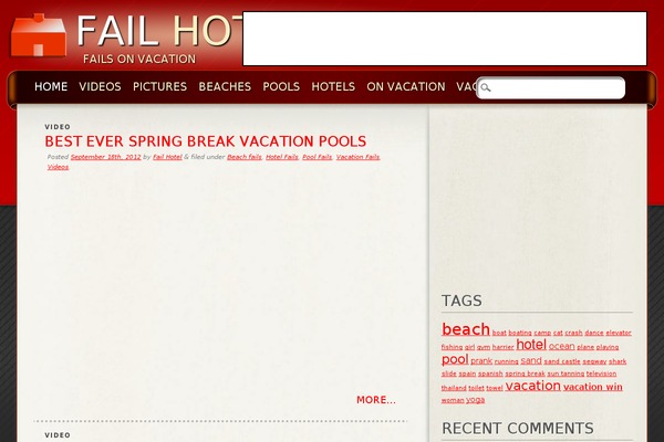 Frantic theme site design template sample