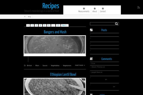 Montezuma theme site design template sample