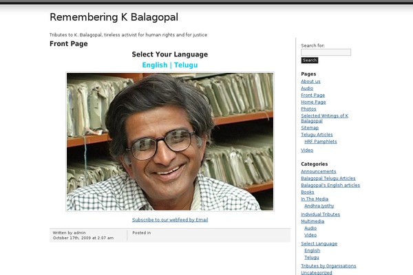 Journalist theme site design template sample