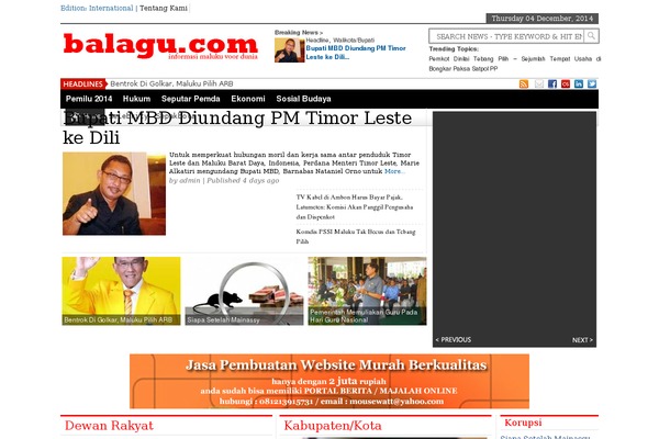 NewsTimes theme site design template sample