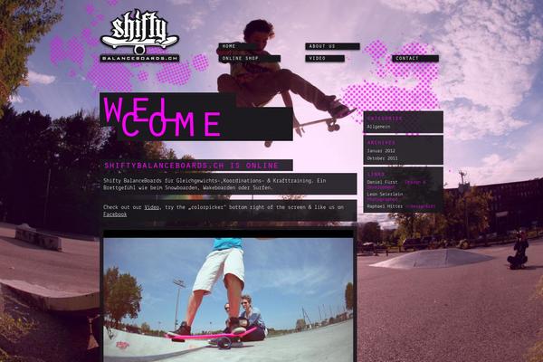 Simon WP Framework theme site design template sample