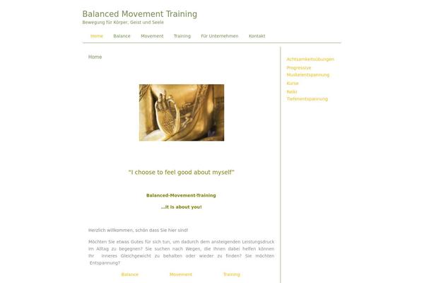 Custom Community theme site design template sample