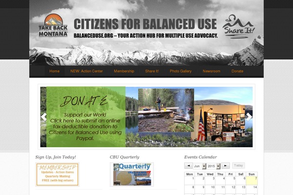 Backcountry Child Theme theme site design template sample