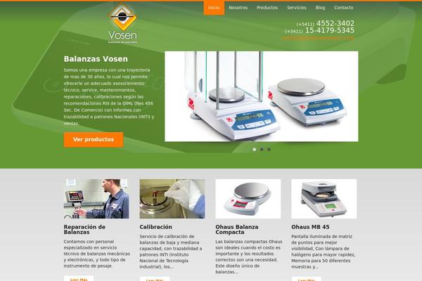 discover theme site design template sample