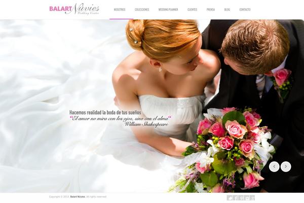 Almera theme site design template sample