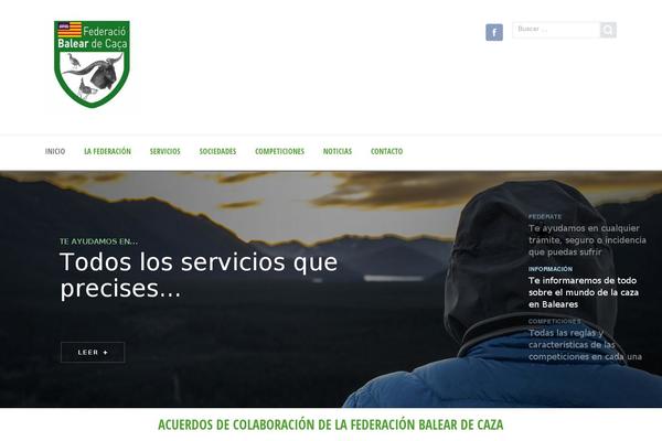 Solitudo theme site design template sample
