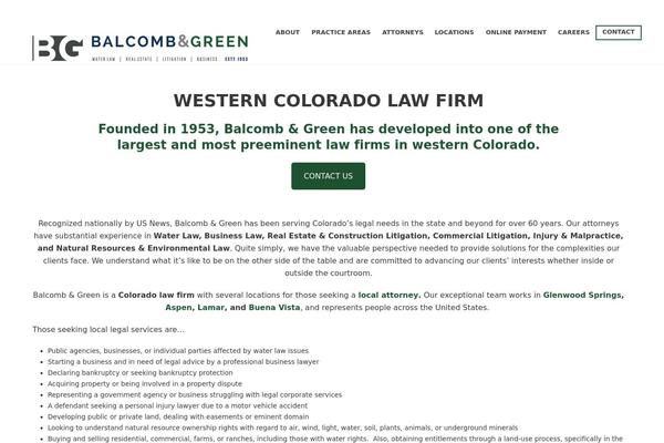 Site using Clio-grow-form plugin