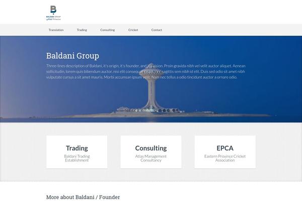 Lawyeria Lite theme site design template sample