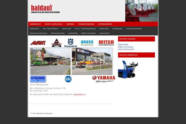 baldauf-landtechnik.at site used Shoreditch