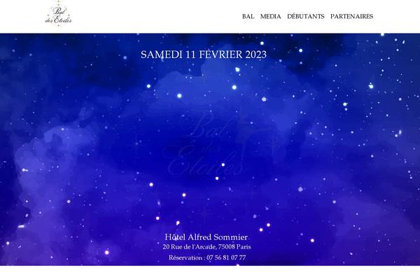 Moments theme site design template sample