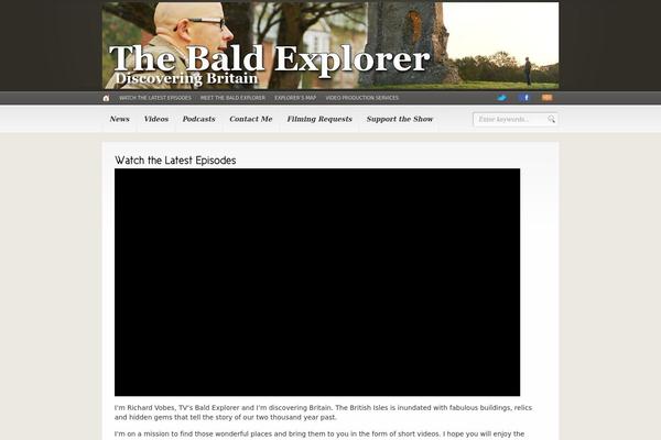 Headlines theme site design template sample