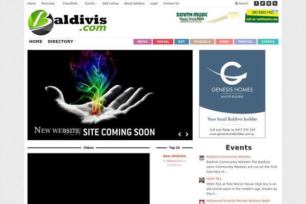 Sharp theme site design template sample