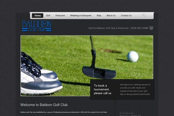 baldoongolf.ca site used Horizon