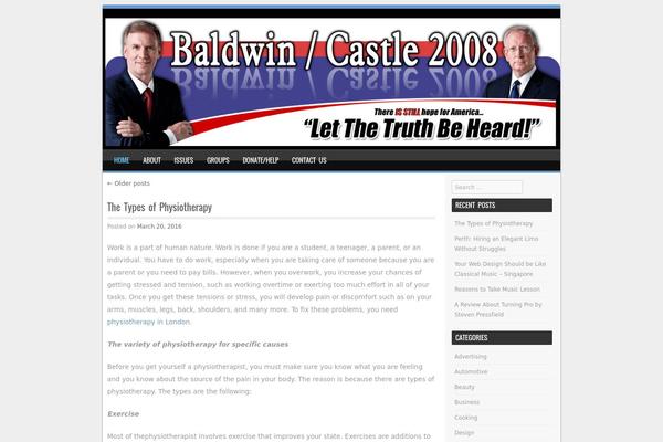 SPORTY theme site design template sample