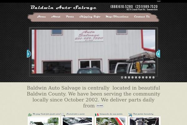 baldwinautosalvage.com site used Handcrafted-wp-theme-master