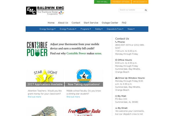 Site using Infomedia-dashboard plugin